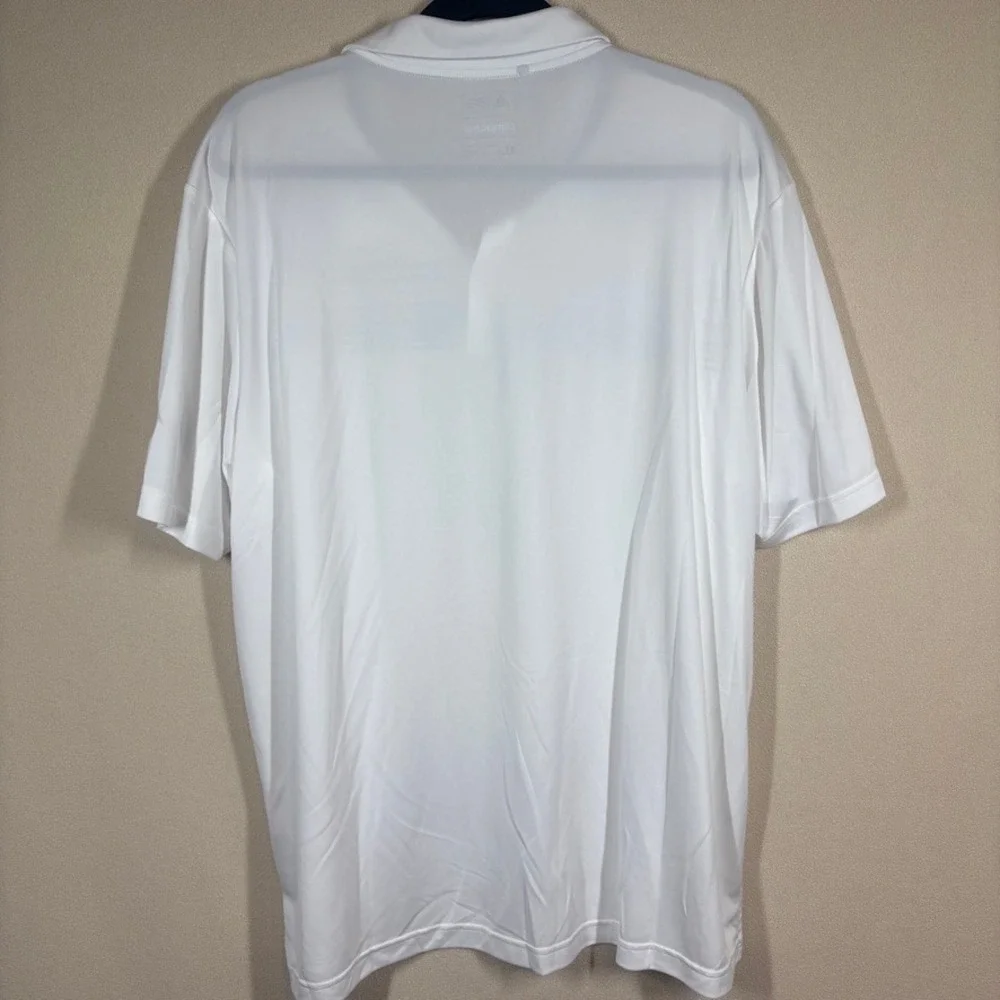 Adidas Climacool Lake‎ Arrowhead Golf Polo Lot of 2 Sz XL Blue/White Athletic